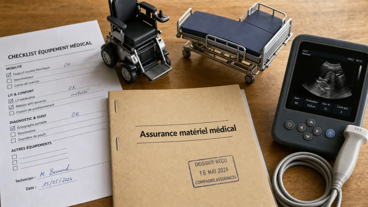 Assurance matériel médical : vol, casse et panne (matériel médical)