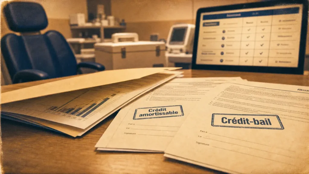 Financement matériel médical : crédit ou crédit-bail pour équipement médical