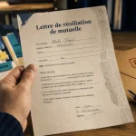 Lettre résiliation mutuelle, courrier prêt à envoyer