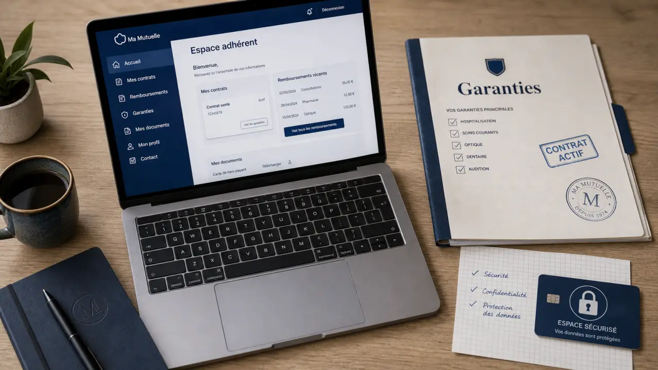 Mutuelle avenir santé : espace adhérent, remboursements et garanties à vérifier