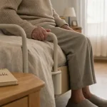 Aide au lever : appui stable au lit pour se lever