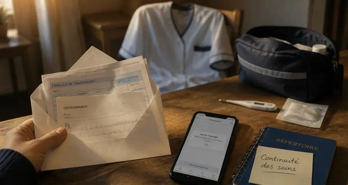 Comment changer d’infirmière à domicile : dossier médical et continuité des soins