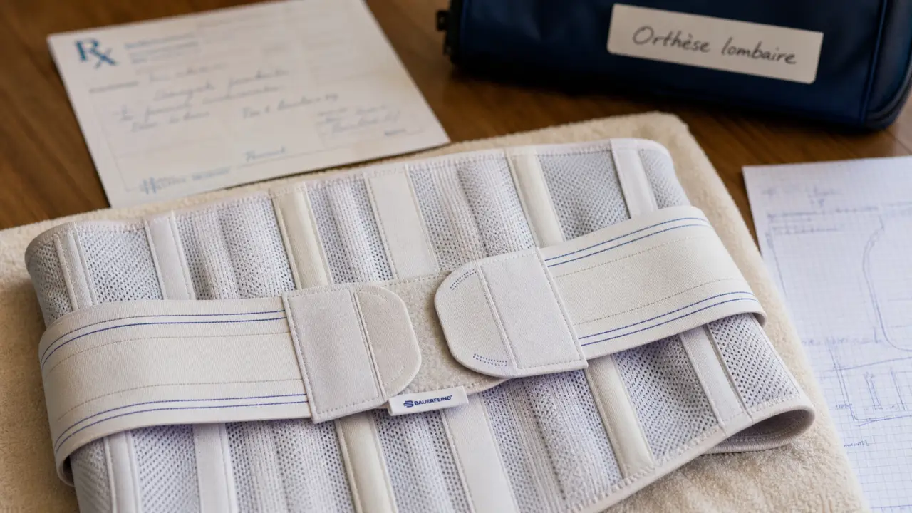 Corset medical pour maintien lombaire : immobilisation ou sur-mesure