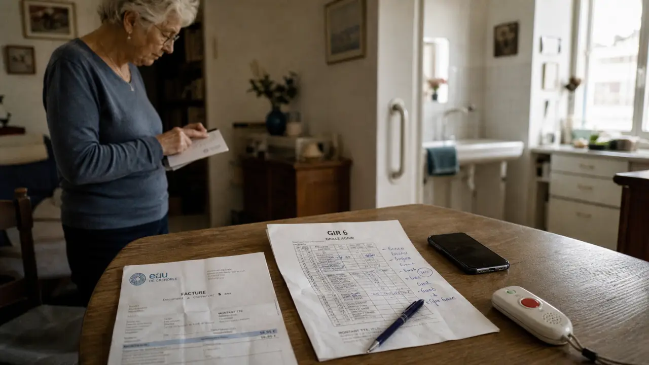 gir 6 : autonomie élevée, aides à domicile