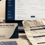 N amc mutuelle : code tiers payant et télétransmission affichés sur la carte