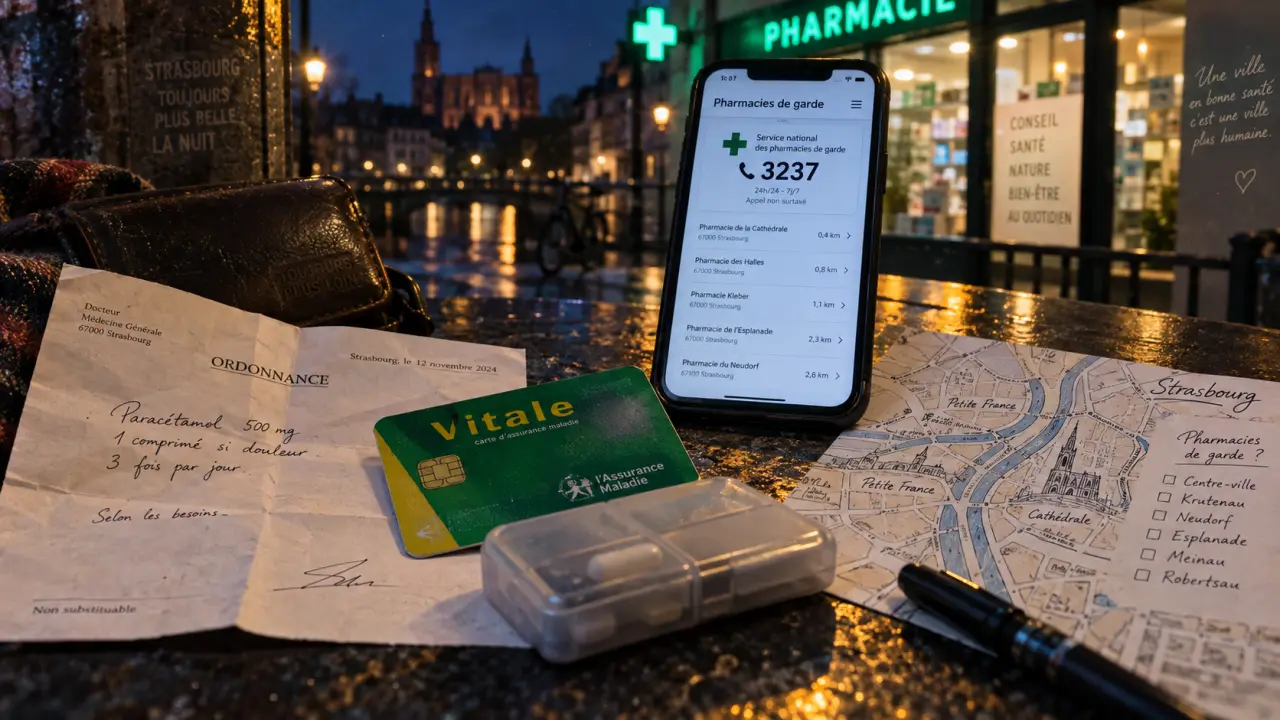 Pharmacie de garde Strasbourg-Cronenbourg après 22 h : vérifier la procédure 3237