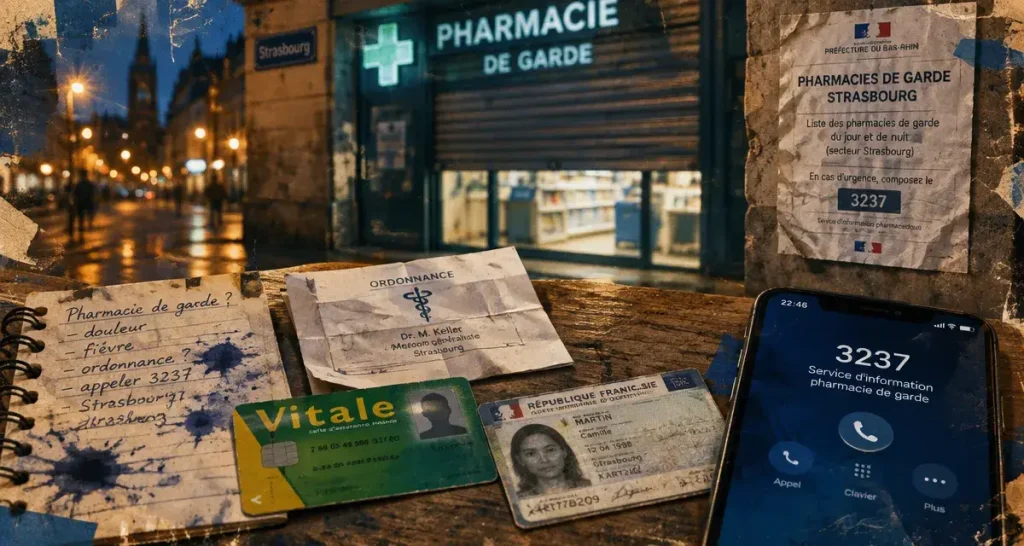 Pharmacie de garde à Strasbourg : vérifier qu&rsquo;elle est ouverte avant de prendre la route