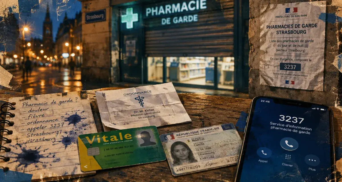 Pharmacie de garde Strasbourg ouverte aujourd'hui : ouvert actuellement