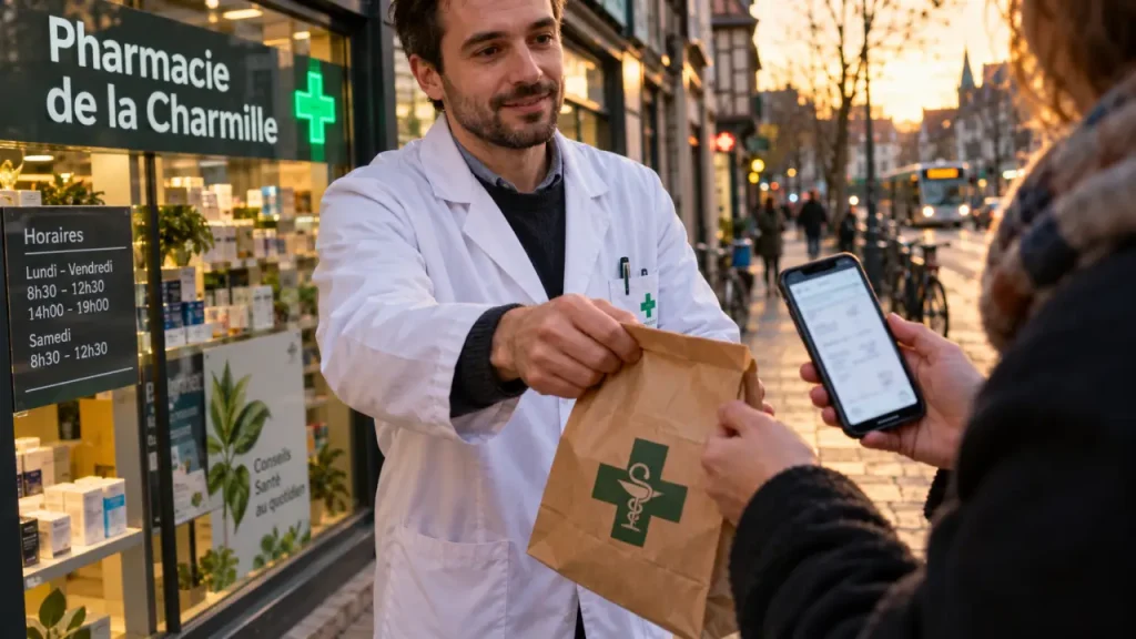 Pharmacie de la Charmille à Strasbourg : horaires au 30 Allée des Comtes et ordonnance en 1 heure